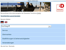 Tablet Screenshot of duesseldorf-barrierefrei.de